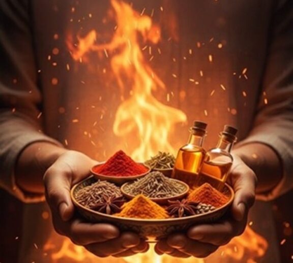 Controls digestion, metabolism, hormones, body temperature. Imbalance symptoms: acidity, anger, inflammation, hair fall.