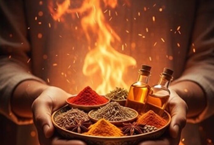 Controls digestion, metabolism, hormones, body temperature. Imbalance symptoms: acidity, anger, inflammation, hair fall.